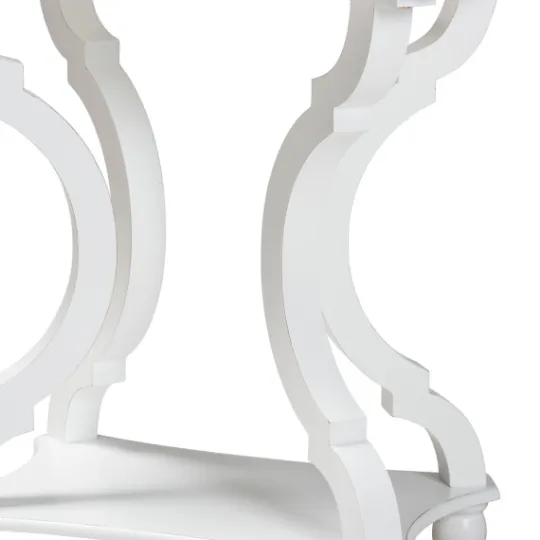 Kirkland's Home Hourglass Wood Accent Table- Accent & End Tables