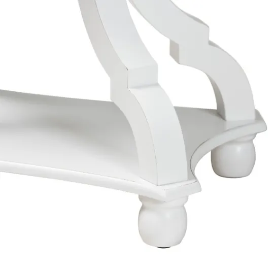 Kirkland's Home Hourglass Wood Accent Table- Accent & End Tables