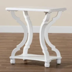 Kirkland's Home Hourglass Wood Accent Table- Accent & End Tables