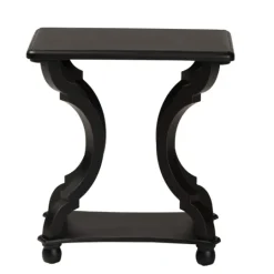 Kirkland's Home Hourglass Wood Accent Table- Accent & End Tables