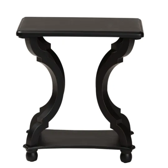 Kirkland's Home Hourglass Wood Accent Table- Accent & End Tables