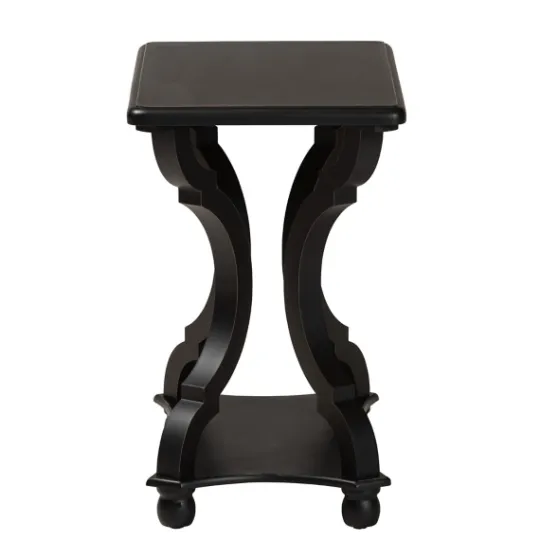 Kirkland's Home Hourglass Wood Accent Table- Accent & End Tables