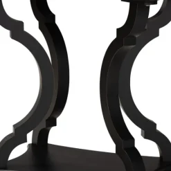 Kirkland's Home Hourglass Wood Accent Table- Accent & End Tables