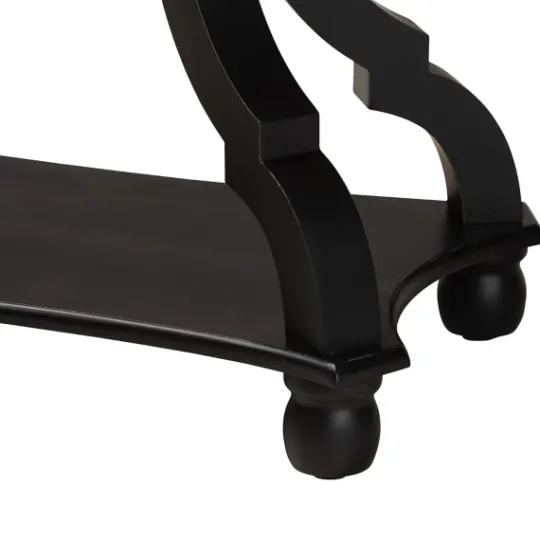 Kirkland's Home Hourglass Wood Accent Table- Accent & End Tables