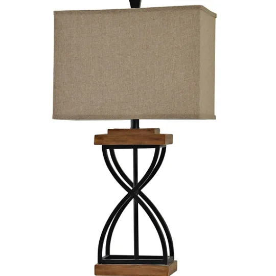 Kirkland's Home Hourglass X Table Lamp- Table Lamps