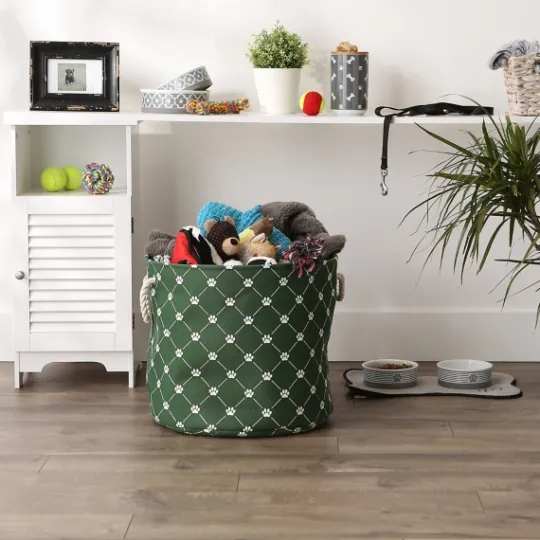 Kirkland's Home Hunter Paw Trellis Round Basket, 18 In.- Baskets & Boxes