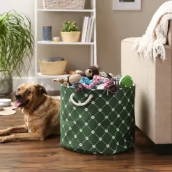 Kirkland's Home Hunter Paw Trellis Round Basket, 18 In.- Baskets & Boxes