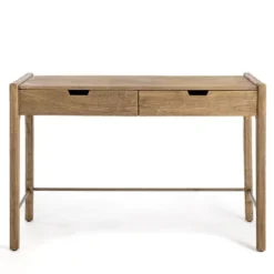 Kirkland's Home Hunter Wood 2-Drawer Desk- Office Furniture