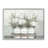 Kirkland's Home Hydrangea Bouquets Framed Wood Wall Plaque- Framed Art