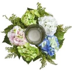 Kirkland's Home Hydrangea Candle Centerpiece- Arrangements & Greenery