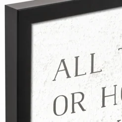 Kirkland's Home I Owe To My Mother Framed Canvas Art Print- Wall Quotes & Signs