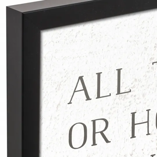 Kirkland's Home I Owe To My Mother Framed Canvas Art Print- Wall Quotes & Signs