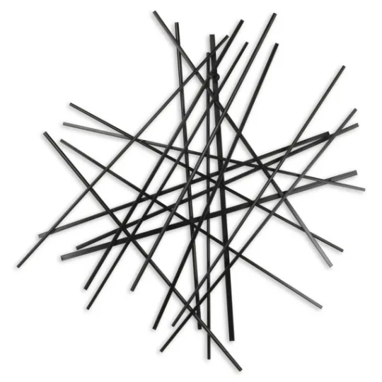 Kirkland's Home Icilio Abstract Linear Wall Plaque- Wall Plaques