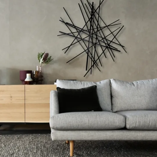 Kirkland's Home Icilio Abstract Linear Wall Plaque- Wall Plaques