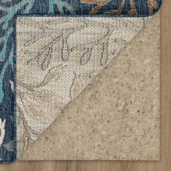 Kirkland's Home Ikat Coral Sea Blue Outdoor Area Rug, 5X7- Outdoor Rugs