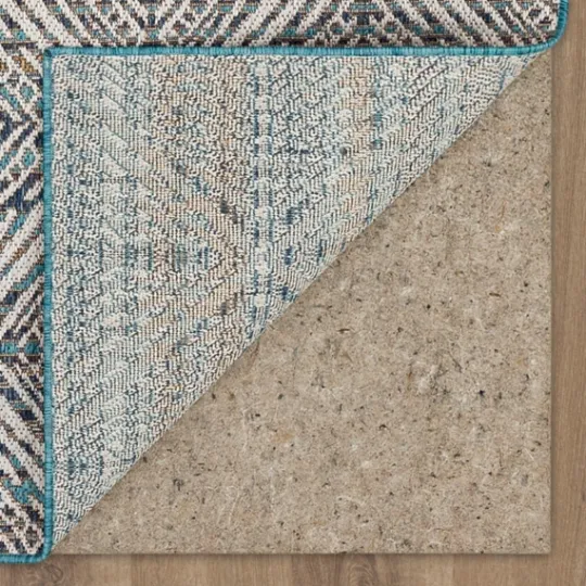 Kirkland's Home Ikat Diamond Indigo Outdoor Area Rug, 5X7- Outdoor Rugs