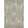 Kirkland's Home Ikat Scrolling Brown Outdoor Area Rug, 5X7- Outdoor Rugs