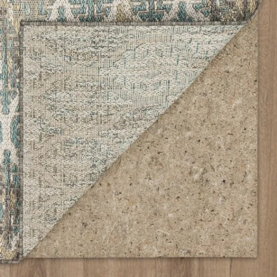 Kirkland's Home Ikat Scrolling Brown Outdoor Area Rug, 5X7- Outdoor Rugs
