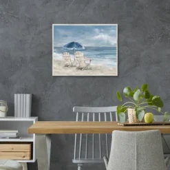 Kirkland's Home In Waiting Framed Canvas Art Print- Framed Art
