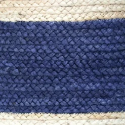 Kirkland's Home Indigo Bold Striped Jute Basket, 19 In.- Baskets & Boxes
