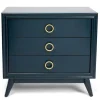 Kirkland's Home Indigo 3-Drawer Wood Chest- Dressers & Chests