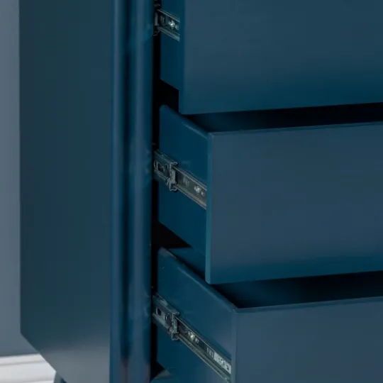 Kirkland's Home Indigo 3-Drawer Wood Chest- Dressers & Chests