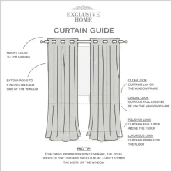 Kirkland's Home Indigo Floral 2-Pc. Curtain Panel Set, 84 In.- Curtains & Drapes