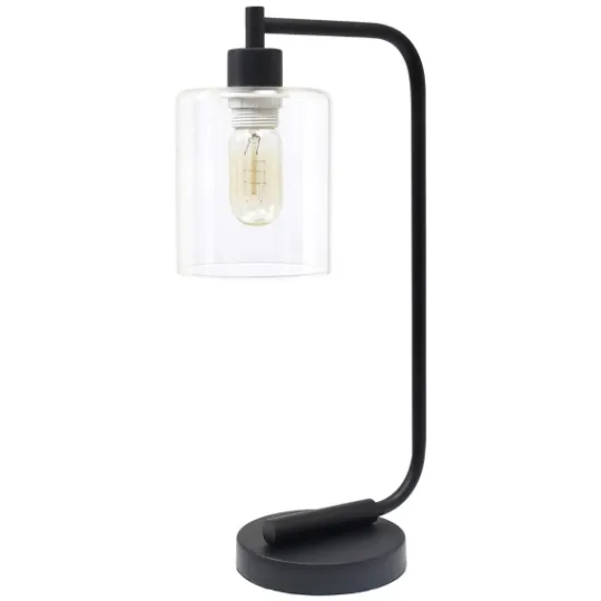 Kirkland's Home Industrial Black Iron Desk Lamp- Table Lamps