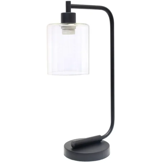 Kirkland's Home Industrial Black Iron Desk Lamp- Table Lamps