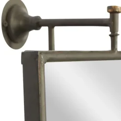 Kirkland's Home Industrial Distressed Iron Mount Mirror- Decorative Mirrors