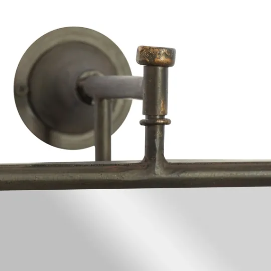 Kirkland's Home Industrial Distressed Iron Mount Mirror- Decorative Mirrors