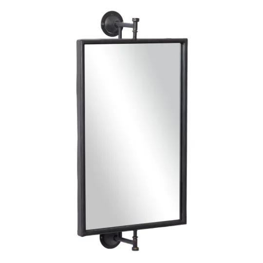 Kirkland's Home Industrial Distressed Iron Mount Mirror- Decorative Mirrors