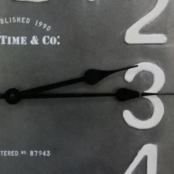 Kirkland's Home Industrial Square Liam Clock- Clocks