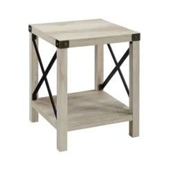 Kirkland's Home Industrial X-Frame Accent Table- Accent & End Tables