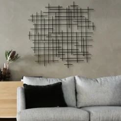 Kirkland's Home Inigo Abstract Linear I Wall Plaque- Wall Plaques