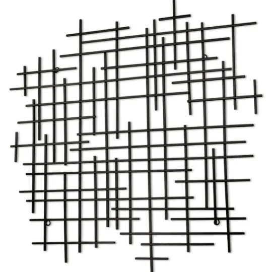 Kirkland's Home Inigo Abstract Linear I Wall Plaque- Wall Plaques