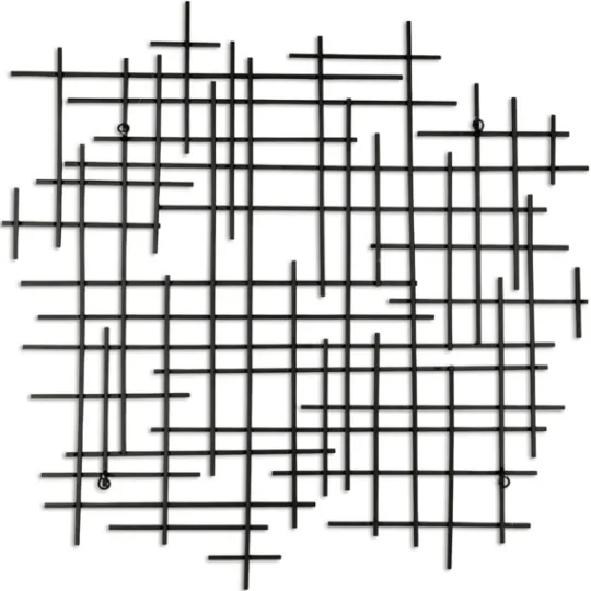 Kirkland's Home Inigo Abstract Linear I Wall Plaque- Wall Plaques