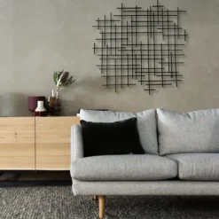 Kirkland's Home Inigo Abstract Linear I Wall Plaque- Wall Plaques