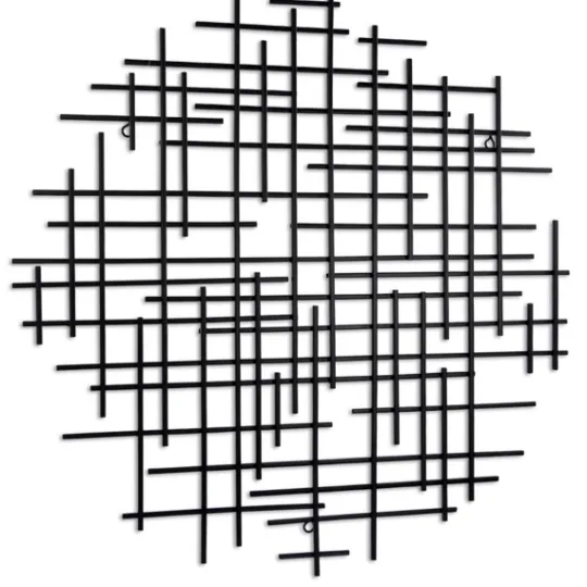 Kirkland's Home Inigo Abstract Linear Ii Wall Plaque- Wall Plaques