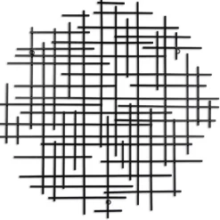Kirkland's Home Inigo Abstract Linear Ii Wall Plaque- Wall Plaques