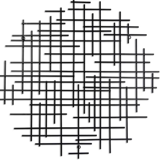 Kirkland's Home Inigo Abstract Linear Ii Wall Plaque- Wall Plaques
