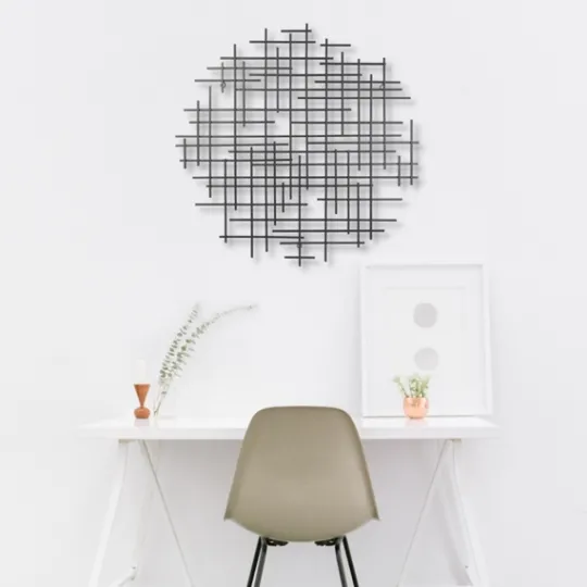 Kirkland's Home Inigo Abstract Linear Ii Wall Plaque- Wall Plaques