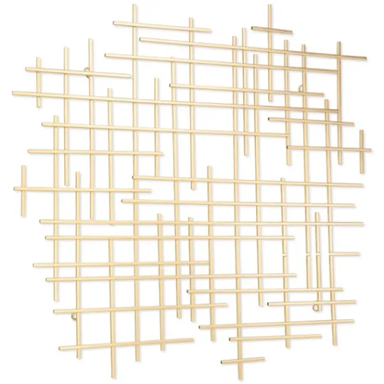 Kirkland's Home Inigo Abstract Linear Wall Plaque- Wall Plaques