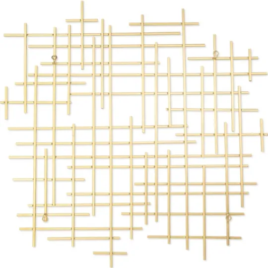Kirkland's Home Inigo Abstract Linear Wall Plaque- Wall Plaques