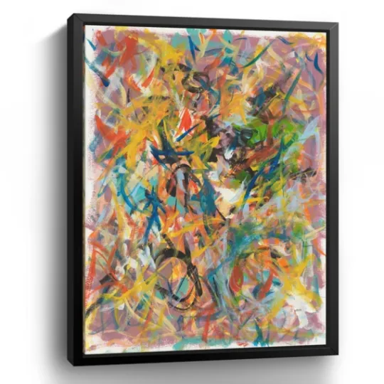 Kirkland's Home Inside Out No. 2 Framed Giclee Canvas Art Print- Framed Art