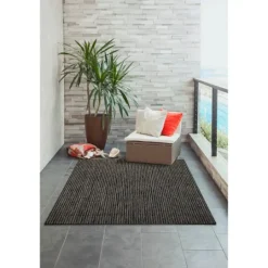 Kirkland's Home Intertwined Santal Outdoor Area Rug, 6X9- Outdoor Rugs