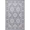 Kirkland's Home Irene Blue Daffodil Outdoor Area Rug, 7X9- Outdoor Rugs