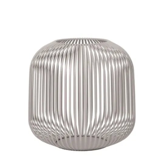Kirkland's Home Irma Steel Large Open Rods Lantern- Lanterns