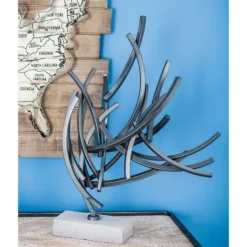 Kirkland's Home Iron Contemporary Branch Sculpture- Statues & Figurines