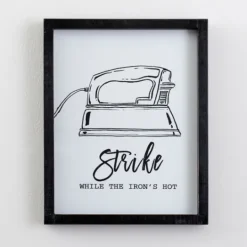 Kirkland's Home Iron Funny Laundry Room Wall Plaque- Wall Quotes & Signs